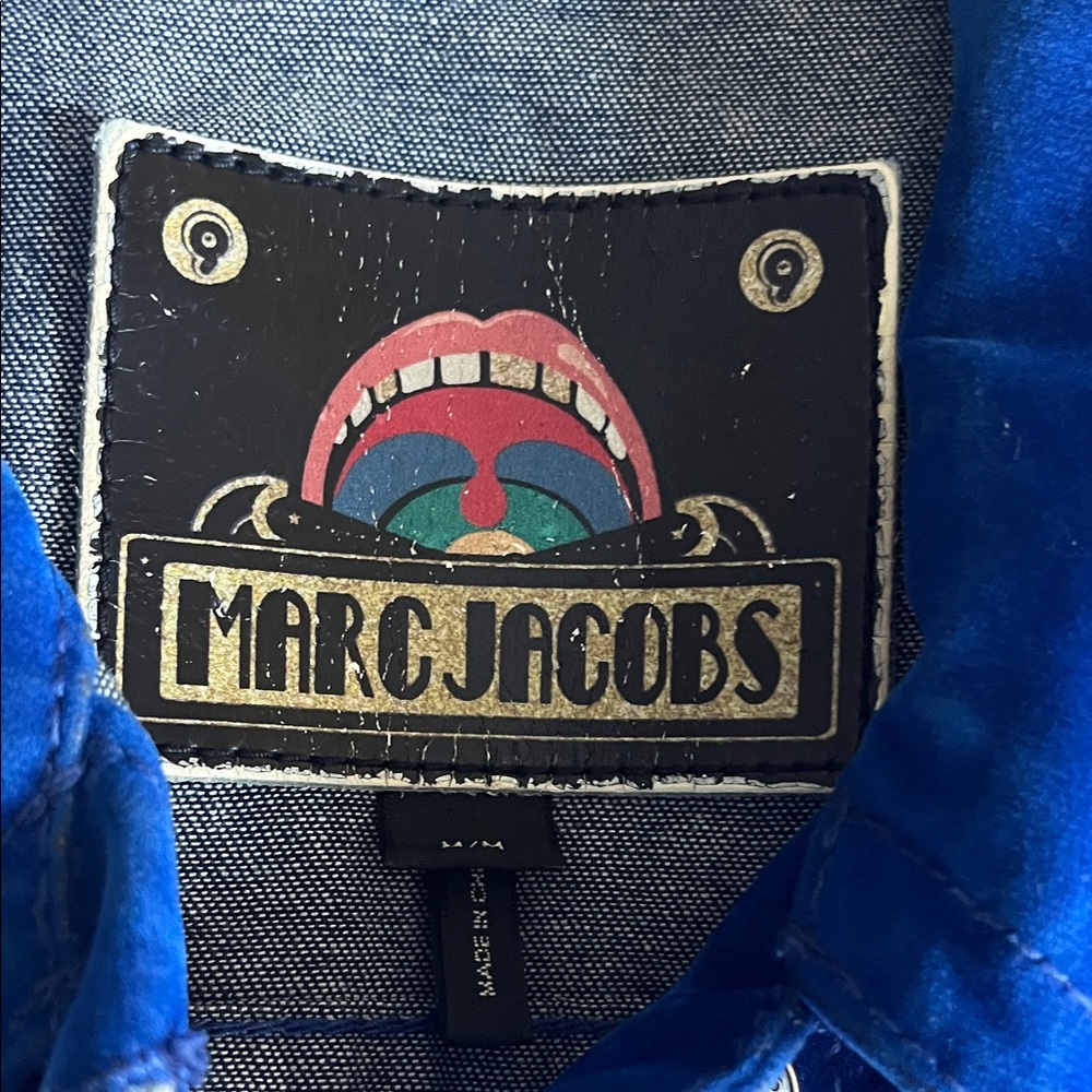 Marc Jacobs Vibrant Blue Jacket Medium - Picture 2 of 9